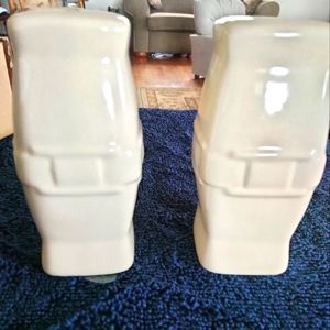 Longaberger salt and pepper shakers